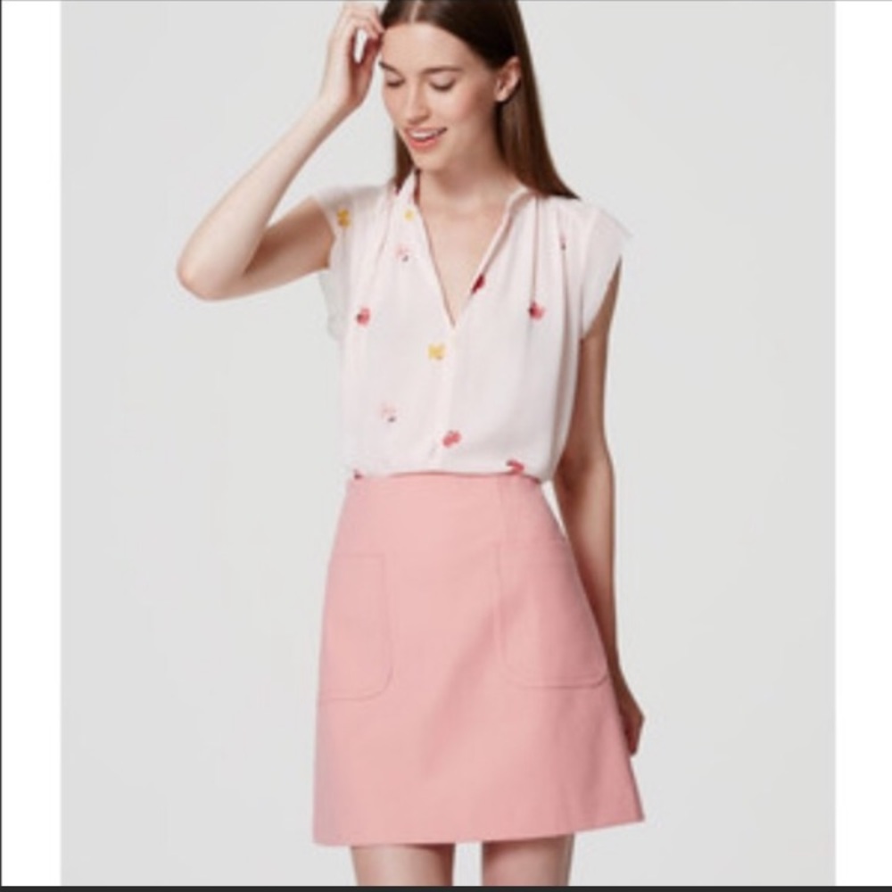 LOFT Front pocket Skirt